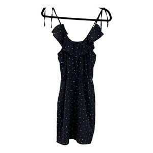 byCorpus Size Small Blue White Star Print Dress